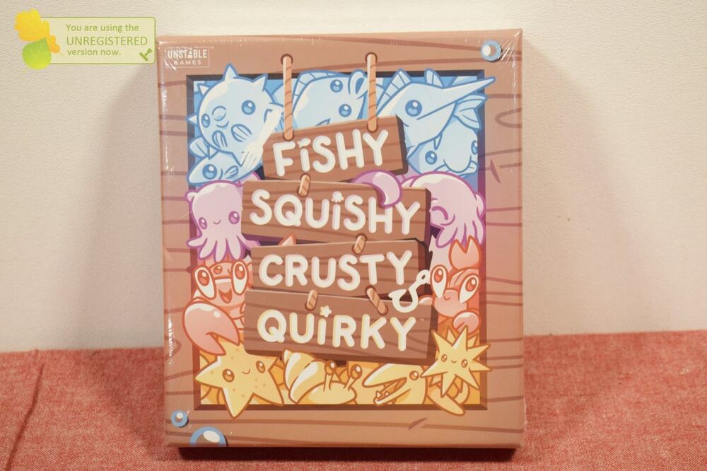 Fishy Squishy Crusty Quirky Card Game